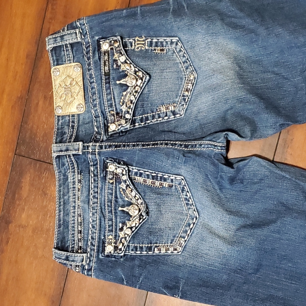 Miss Me Signature Boot Jean's 29 x 24